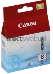 Canon CLI-8PC foto cyaan Front box