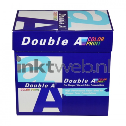 Double A Color print A4 Papier 5 pakken (90 grams) wit Front box