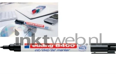 Edding 8400 cd/dvd/bd marker 10 pack zwart Product only