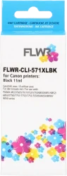 FLWR Canon CLI-571XL zwart Front box