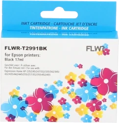 FLWR Epson 29XL T2991 zwart Front box