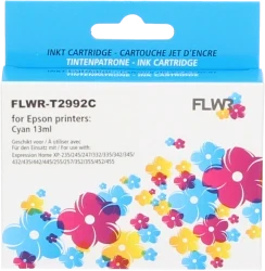 FLWR Epson 29XL T2992 cyaan Front box