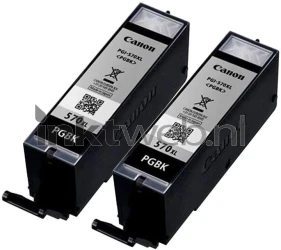 Canon PGI-570XL twinpack zwart Product only