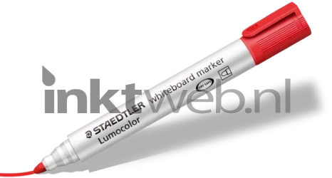 Staedtler Lumocolor whiteboard marker 351 rood Front box