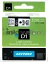 Dymo D1 6mm zwart front
