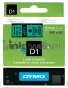 Dymo D1 zwart op groen 9mm zwart