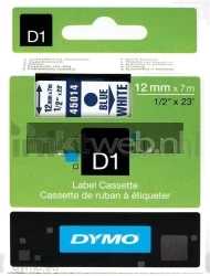 Dymo  D1 45014  op  breedte 12 mm Front box