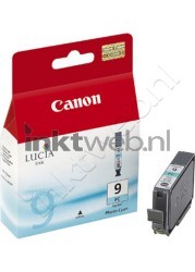 Canon PGI-9PC foto cyaan Combined box and product