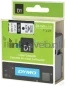 Dymo D1 zwart op wit 24mm zwart