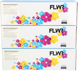 FLWR HP 305A 3-pack kleur Front box