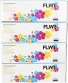 FLWR HP 305A 4-pack zwart en kleur