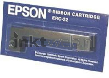 Epson ERC-22 inktlint zwart Front box