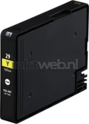 Huismerk Canon PGI-29Y geel Product only