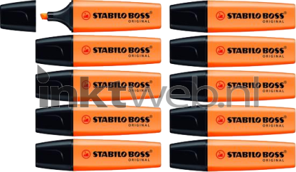 Stabilo Markeerstift BOSS 10-Pack oranje Product only