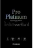 Canon PT-101 Professioneel A3 Fotopapier Platinum