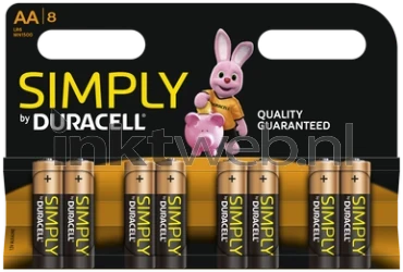 Duracell AA Simply Power Product only