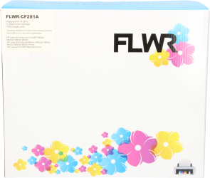 FLWR HP 81A zwart Front box