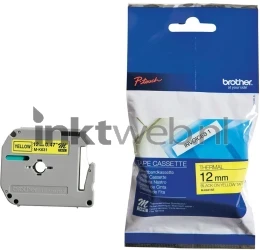 Brother  MK-631 zwart op geel breedte 12.00 mm Product only