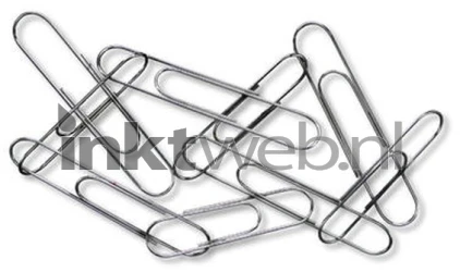 Kangaro Paperclips vernikkeld 30 mm zilver Product only