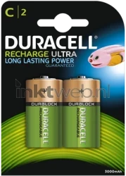 Duracell C HR14 Rechargeable 2 stuks, 3000 mAh Product only