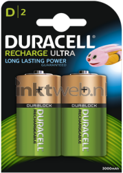 Duracell D Rechargeable HR20 2 stuks, 3000 mAh Product only