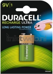 Duracell 9V Rechargeable, 170 mAh Product only