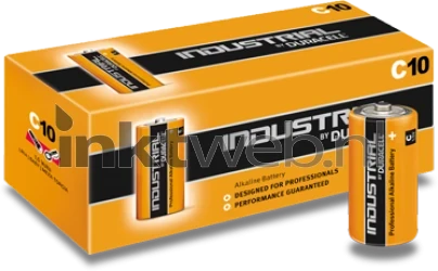 Duracell C/LR14 Industrial 10-pack Combined box and product