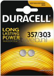 Duracell 357 303 2 stuks Product only