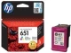 HP 651 kleur (Origineel)