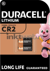 Duracell CR2 2 stuks Front box