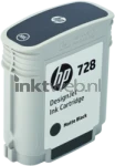 HP 728 mat zwart