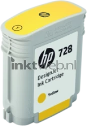 HP 728 geel Product only