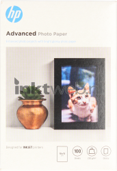 HP  Advanced fotopapier Glans | 10x15 | 250 gr/m² 100 vellen Front box