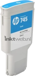 HP 745 cyaan Product only