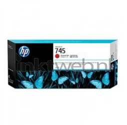 HP 745 Chromatisch rood Front box