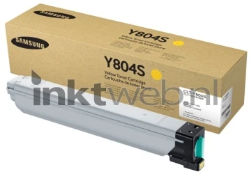 Samsung CLT-Y804S geel Combined box and product