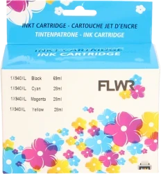 FLWR HP 940XL Multi-Pack zwart en kleur Front box