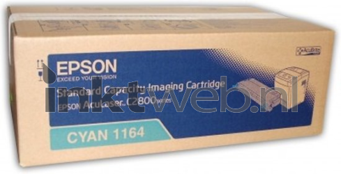 Epson S051164 cyaan Combined box and product