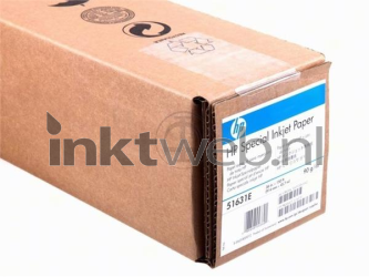 HP Special Inkjet Papier rol 36 Inch wit Front box