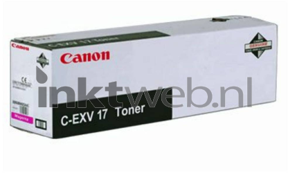 Canon C-EXV 17 magenta Front box