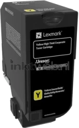 Lexmark 84C2HYE geel Product only