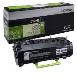 Lexmark 51F2H0E zwart Combined box and product