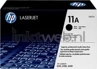 HP 11A (Sticker resten) zwart