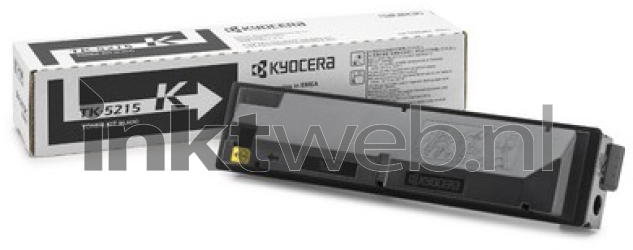 Kyocera Mita TK-5215K zwart Combined box and product