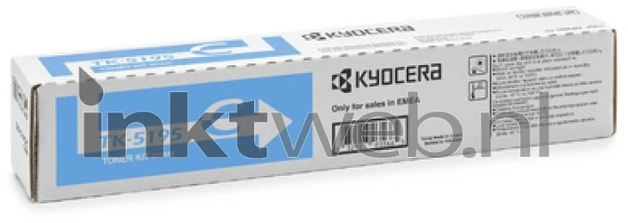 Kyocera Mita TK-5195C cyaan Front box