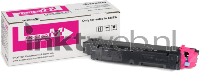 Kyocera Mita TK-5140M magenta Combined box and product