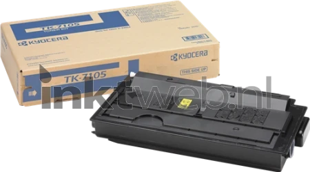 Kyocera Mita TK-7105 zwart Combined box and product