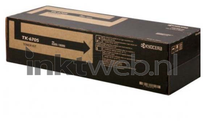 Kyocera Mita TK-6705K zwart Front box