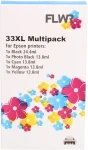 FLWR Epson 33XL Multipack zwart en kleur