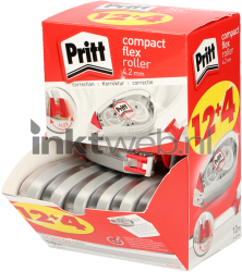 Pritt Compact correctieroller Flex 4,2mm 16 stuks wit Product only